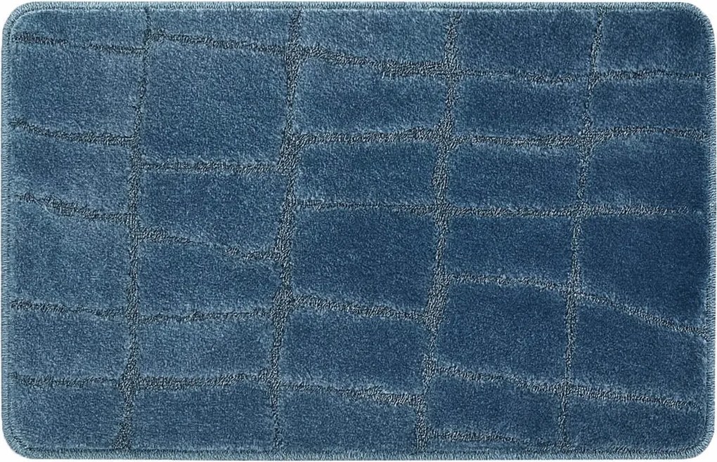 Fürdőszobaszőnyeg Puha Kék Csúszásgátló