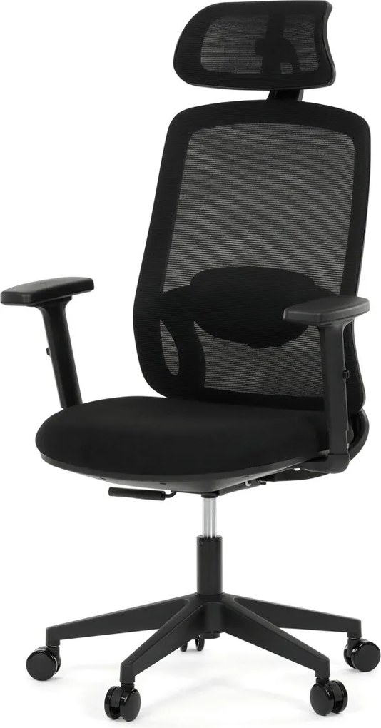 Irodai szék szinkronmechanikás fekete hálós KA-S2176 BK