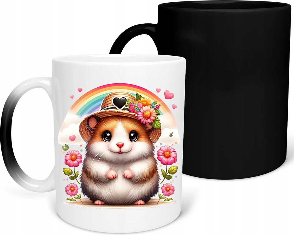 Mágikus Bögre Hörcsög Ajándék Születésnap Karácsony +csomagolás+ Név