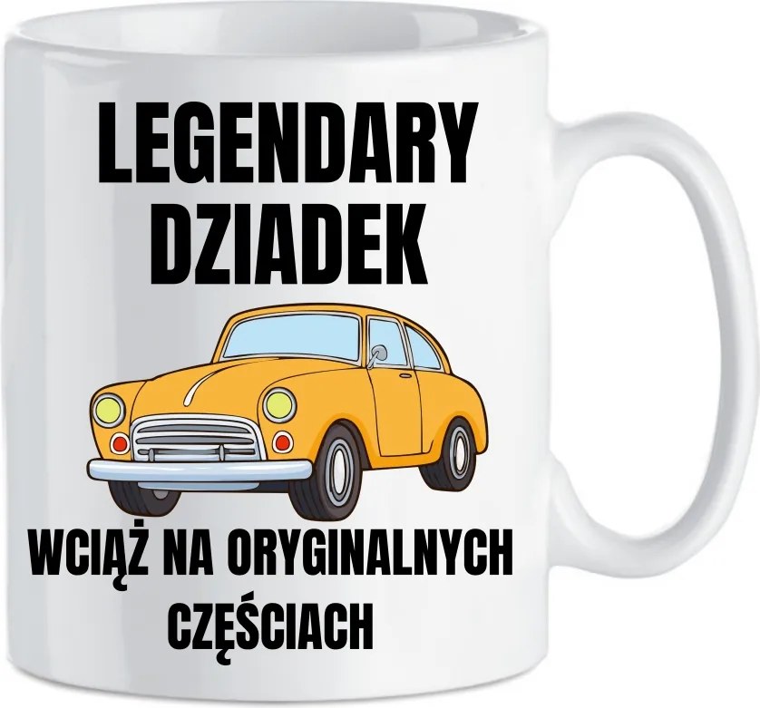 Kerámia bögre Legendás Nagypapa Ajándék Nagypapa napjára Bögre