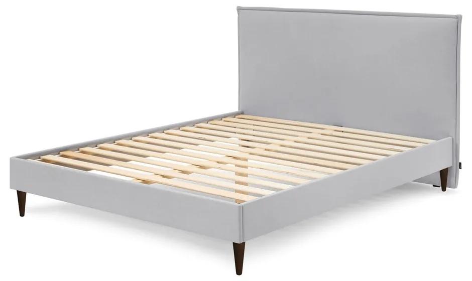 Sary Dark szürke kétszemélyes ágy, 160 x 200 cm - Bobochic Paris