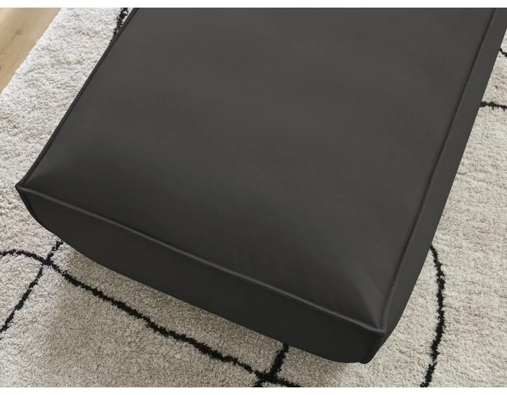 Fekete bőrutánzat lábtartó Boheme – Bobochic Paris