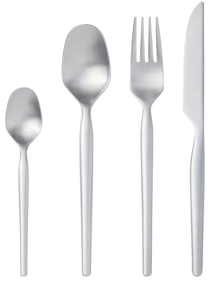 Ezüstszínű rozsdamentes acél evőeszköz készlet 16 db-os Dorotea – Gense