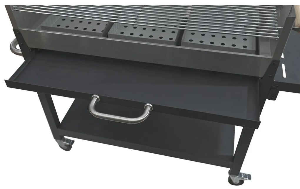 Cattara FIESTA faszénes grill, 95 x 60 cm