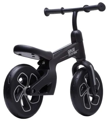 QPlay - TECH futóbicikli fekete