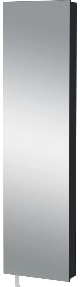 Antracitszürke előszoba szekrény 50x195x18 cm Rotary – Germania