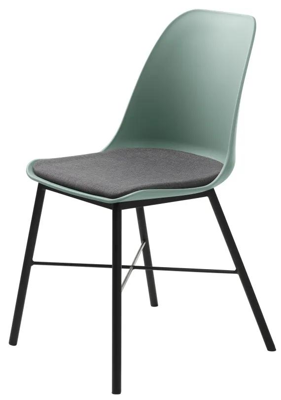 Stílusos szék Jeffery matt zöld