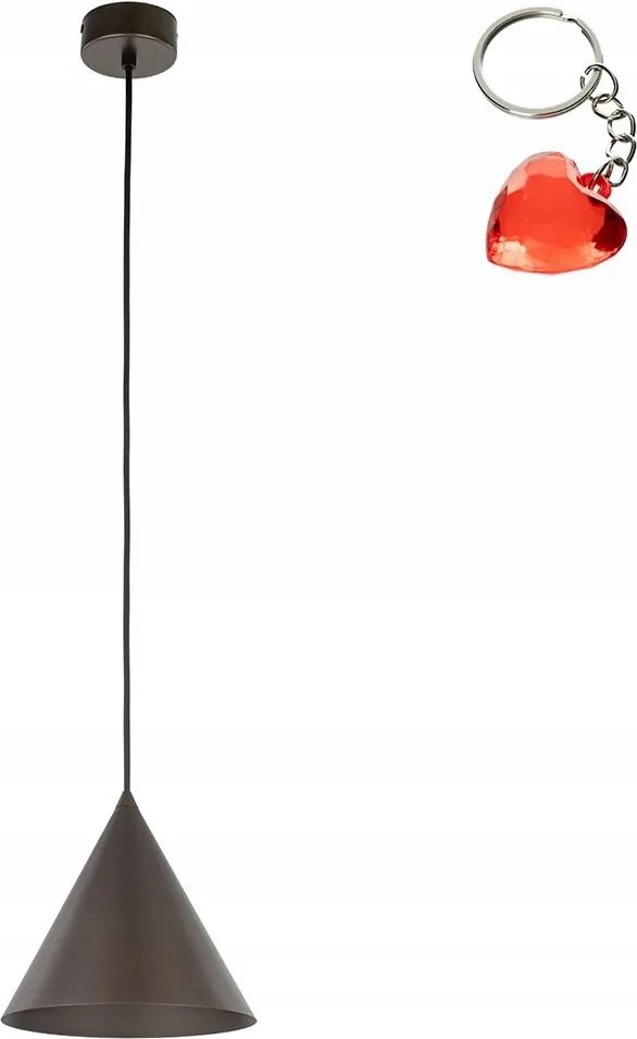 Függő lámpa Cono Brown 10073TK Lighting