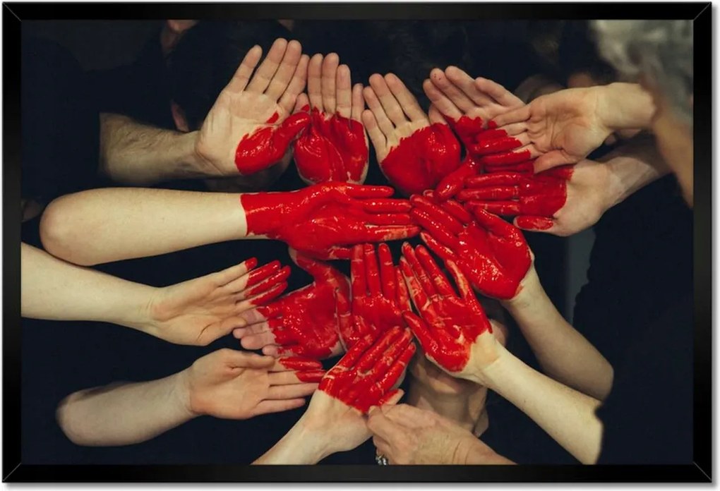 Poszterek keretben 60x40 Szerelem Érzés Párkapcsolat