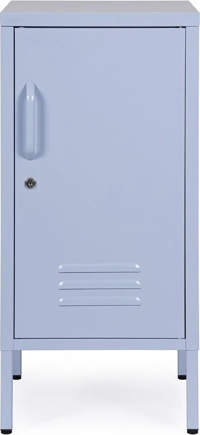 Világoskék fém zárható szekrény 35x76x40 cm Cambridge – Yes Everyday