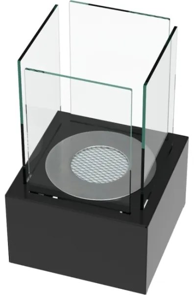 BIO kandalló TANGO2 35,3x25 cm, 1 kW, fekete, TANGO2/CZARNY/TUV