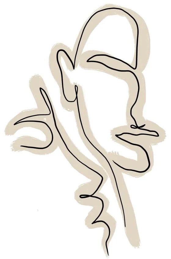 Poszter 29x41 cm Nude Faces – Veronika Boulová