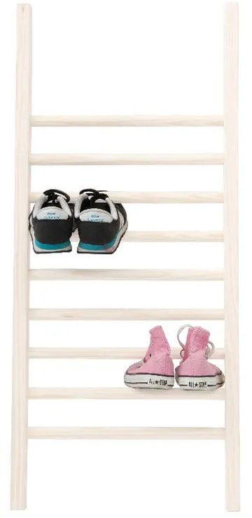 S White krémfehér cipőtároló létra, magasság 90 cm - Little Nice Things