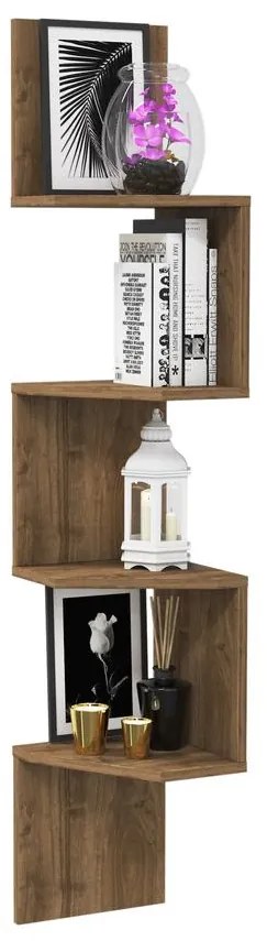 Fali polc Desaldo - Walnut