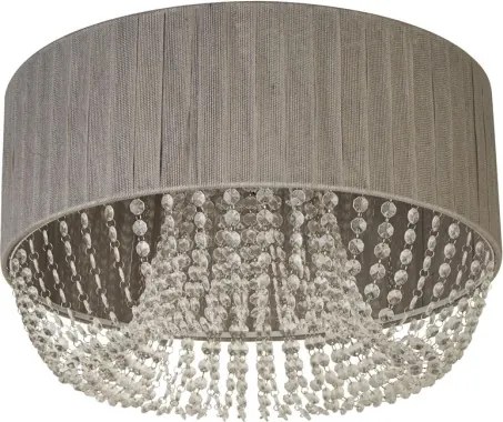 Searchlight 62615-5CC - Mennyezeti lámpatest BELLANO 5xG9/7W/230V átm. 50 cm szürke