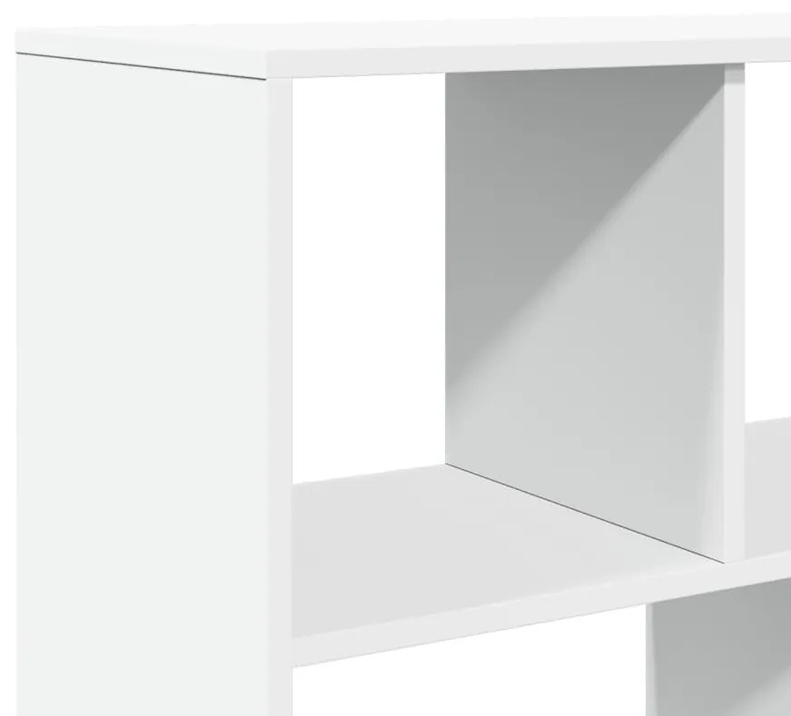 fehér szerelt fa térelválasztó 100 x 33 x 156,5 cm