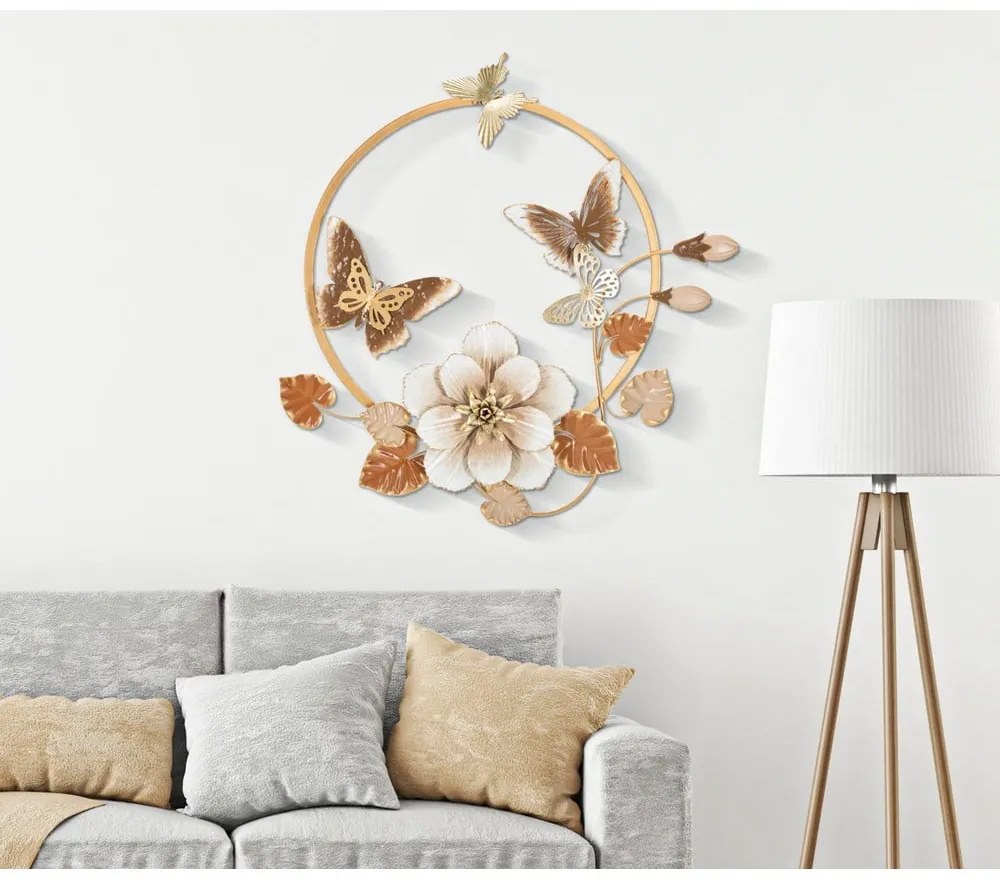 Fém fali dekoráció 58x63,5 cm Rouns – Mauro Ferretti