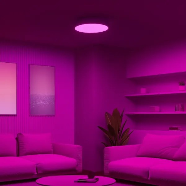 Eglo 98045 - LED RGB Szabályozható mennyezeti lámpa RIODEVA-C LED/27W/230V