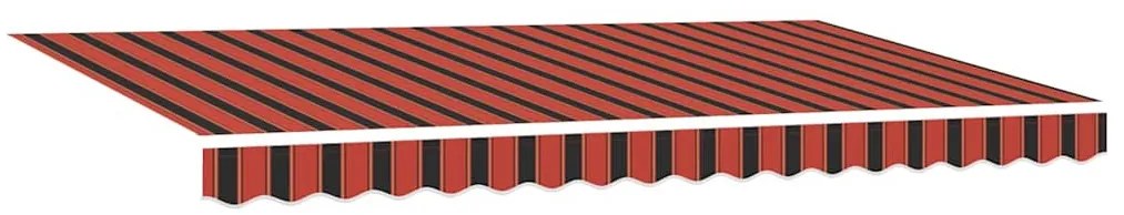 Behúzható napellenző Sokszínű 350 x 200 cm Pamut és Alumínium