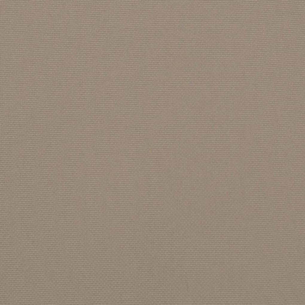 tópszínű oxford szövet napozóágy párna 200 x 50 x 3 cm