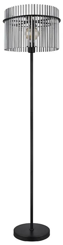 Globo 15698S - Állólámpa GORLEY 1xE27/60W/230V fekete