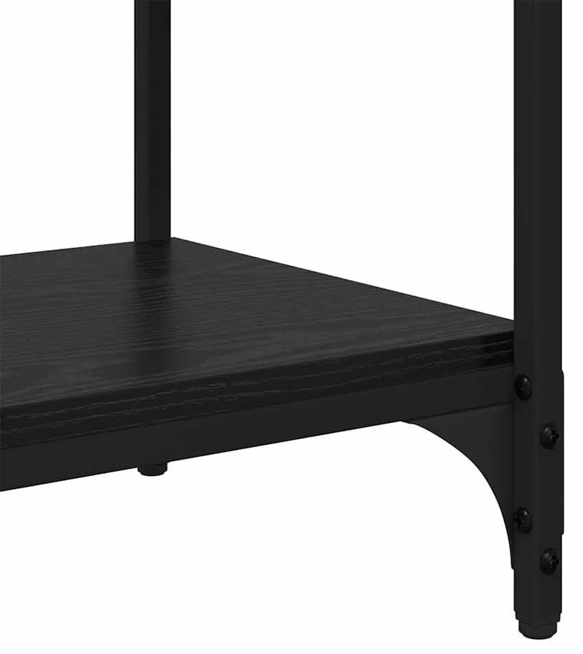 Könyvespolc Musta tammi 100 x 33 x 71 cm Faanyag