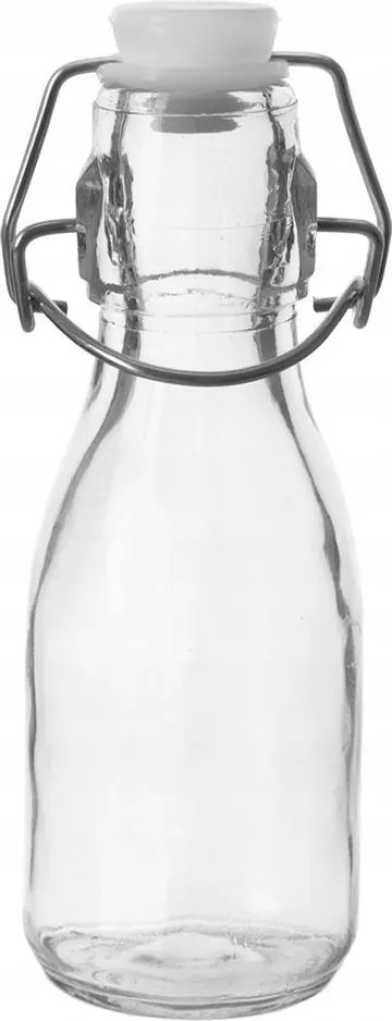 Kis Üvegpalack Olaj Klip Ecet Gyümölcslé Tinktúra Lezárás