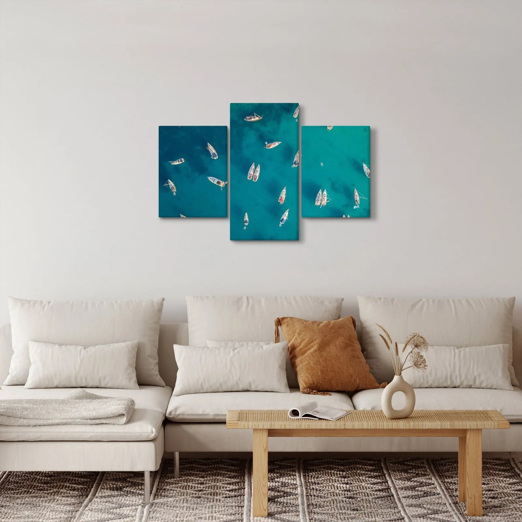 Kép - Vitorlások (90x60 cm)