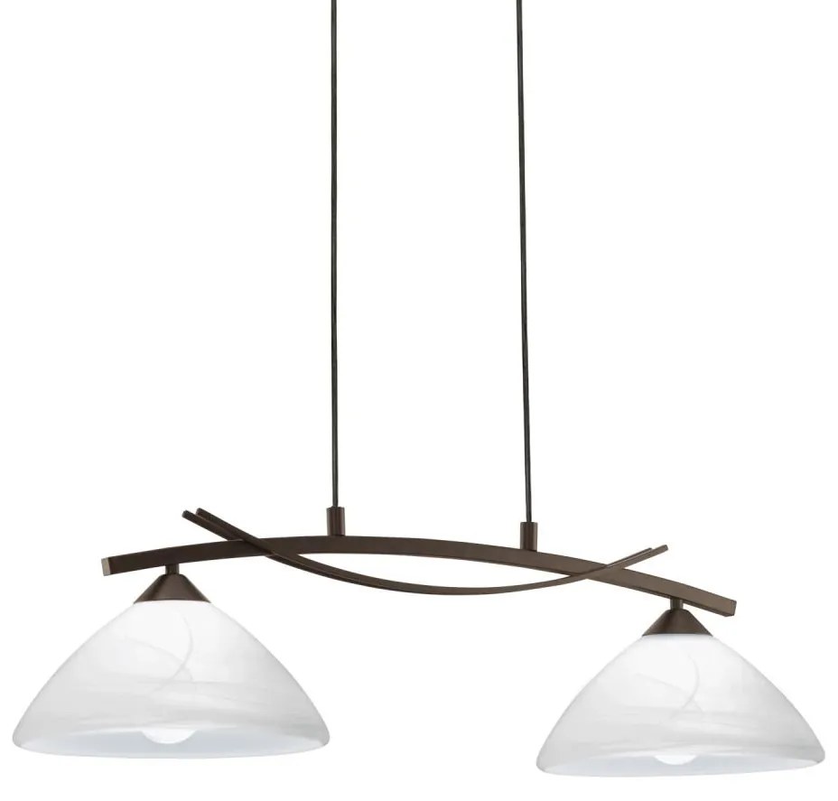 EGLO 91433 - VINOVO csillár 2xE27/60W