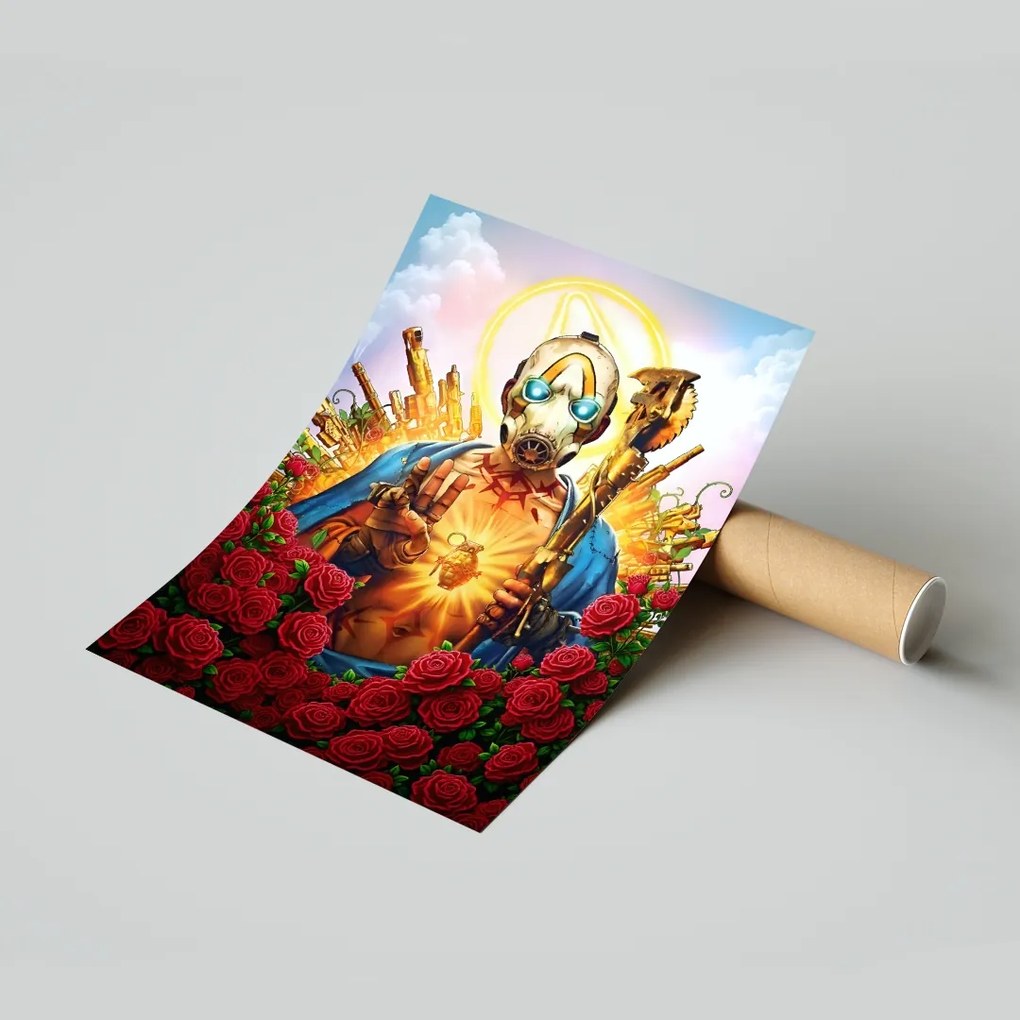 Borderlands poszter 50x70 cm Ajándék ötlet