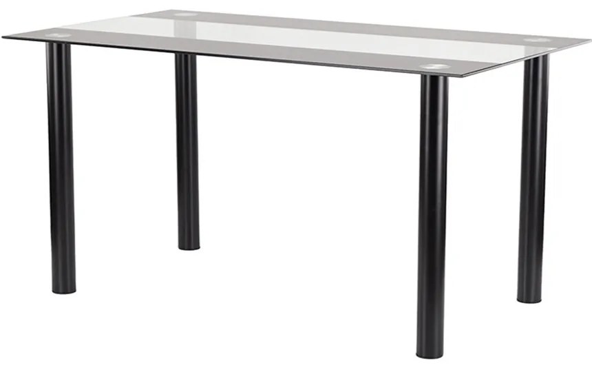 Zelma 4+1 étkező garnitúra fekete-fehér