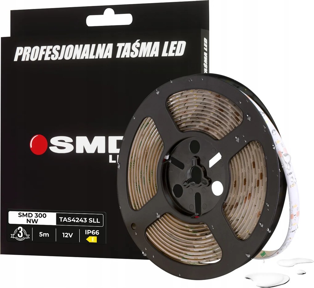 LED-szalag 300 SMD2835 Nw IP66 Smd LEDline3Y 5M