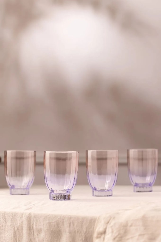 4 részes üveg pohárszett 320 ml