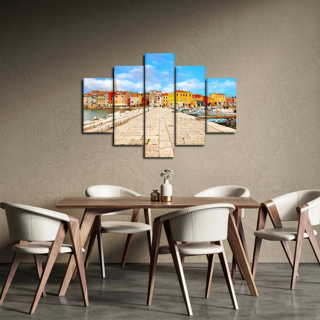 Kép - Poreč régi isztriai városa, Horvátország (150x105 cm)