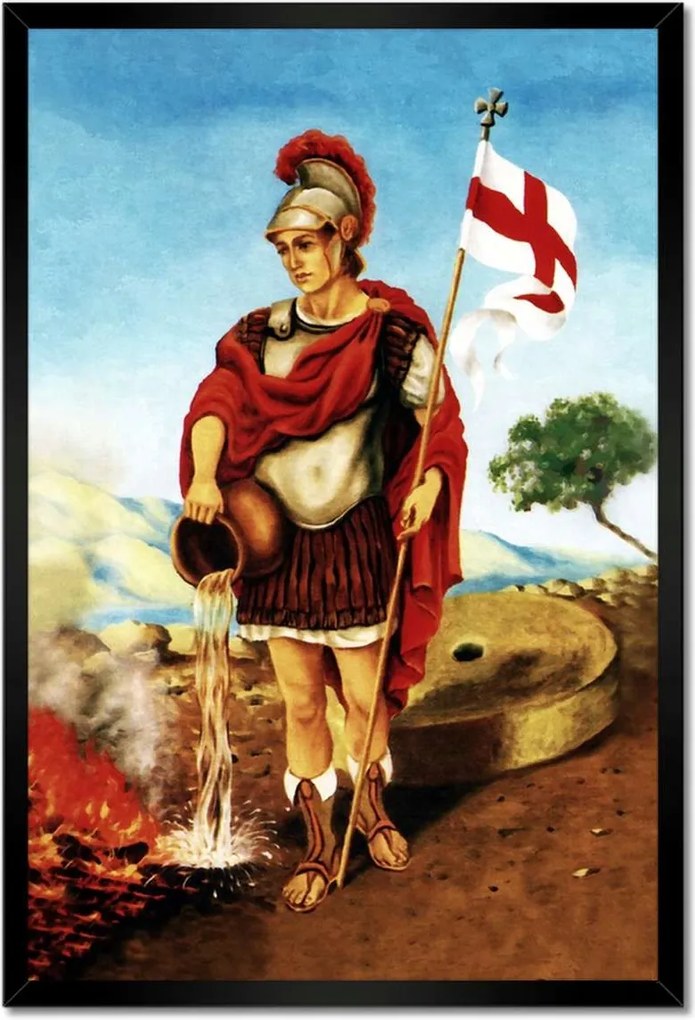 Poszterek keretben 40x60 Szent Flórián