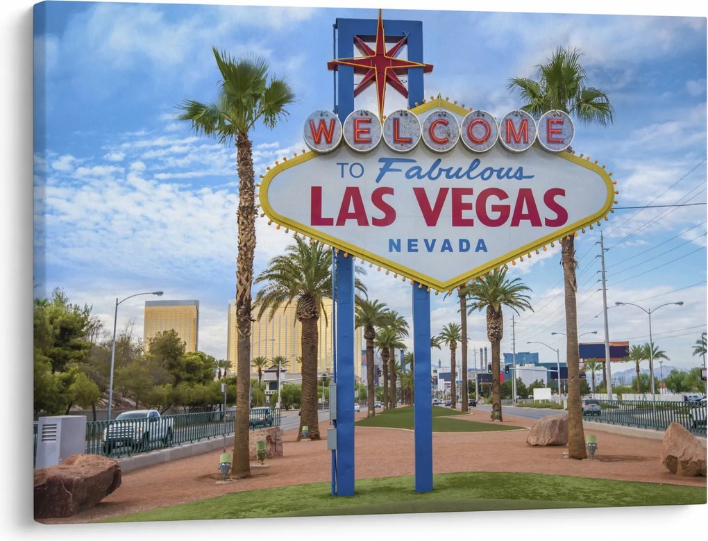Kép - Las Vegas (70x50 cm)