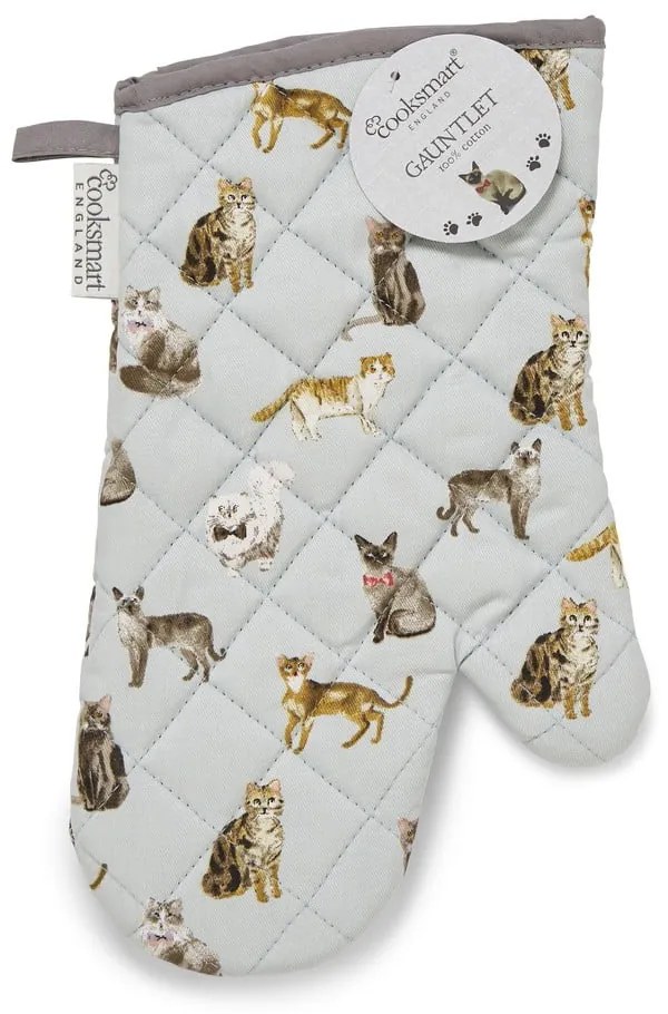 Konyharuha, kötény és edényfogó szett 5 db-os Curious Cats – Cooksmart ®