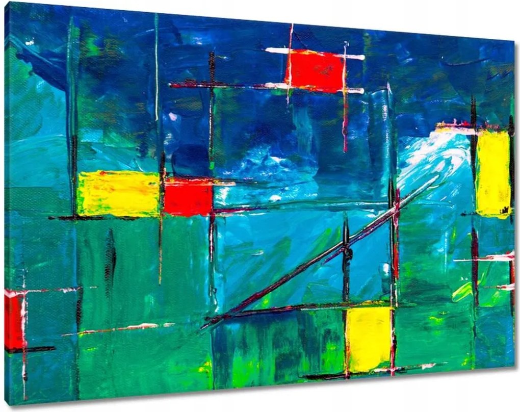 Festmények 100x70 Absztrakt Joaquin