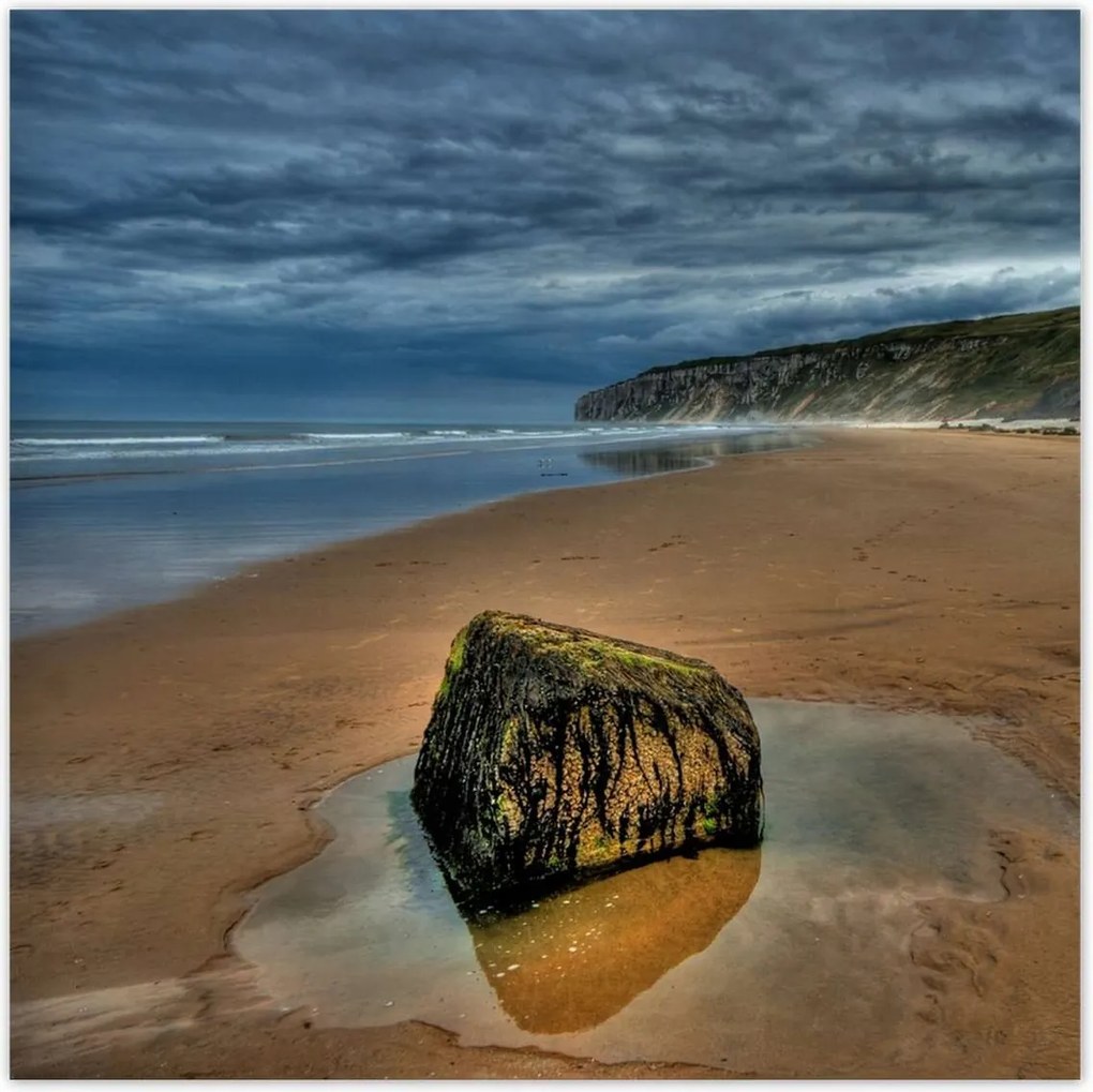 Poszterek 100x100 Szikla a tengerparton