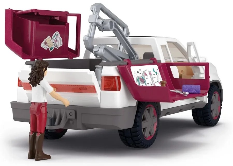 Schleich 42704 Mobil állatorvos pótkocsival