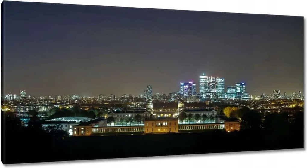 Festmények 115x55 London az esti órákban