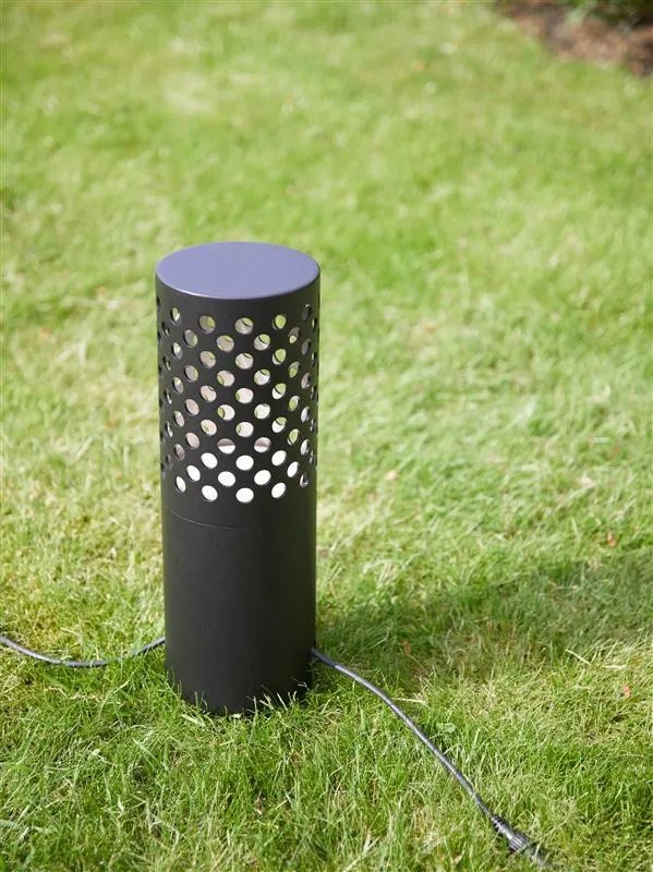 MARKSLÖJD 108175 GARDEN24 Modern Kültéri Állólámpa Fekete LED IP44