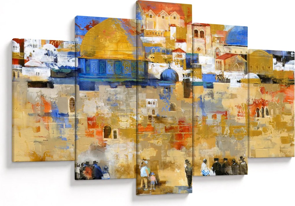 Kép - siratófal, Jerusalem, Israel (150x105 cm)