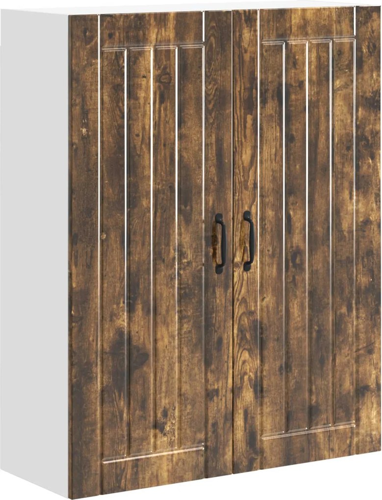 vidaXL Konyhaszekrény Füstölt tölgy 80 x 31 x 100 cm Faanyag