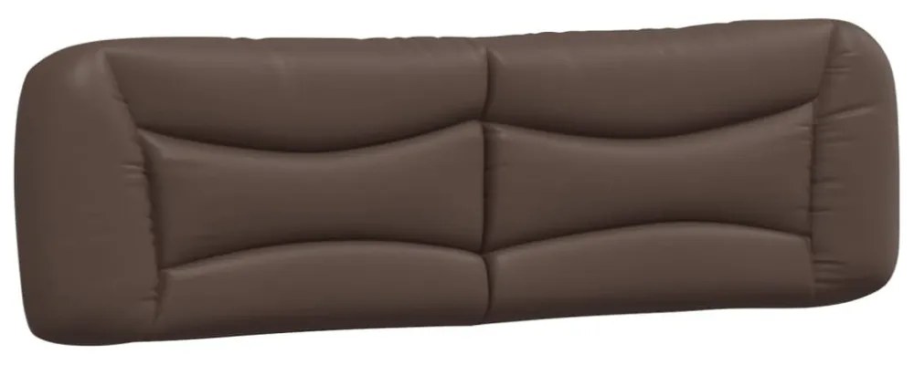 barna ágykeret LED-ekkel matrac nélkül Hvar 180 x 200 cm