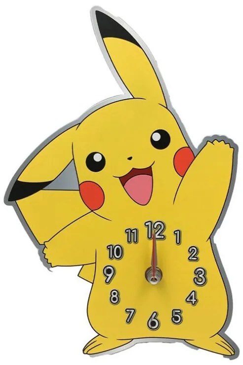 Pokémon Pika 3D fém falióra 27 cm