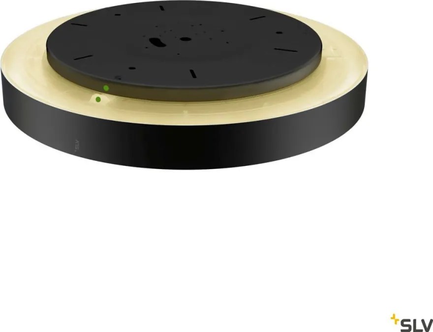 SLV 1007300 MEDO Modern Kültéri Mennyezeti Lámpa Fekete LED IP50