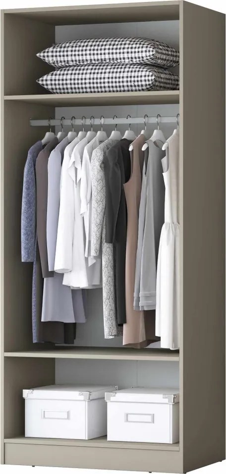Gardróbszekrény, 90 cm – BA289