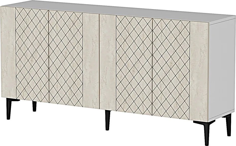 Resso 150 - White, Travertine