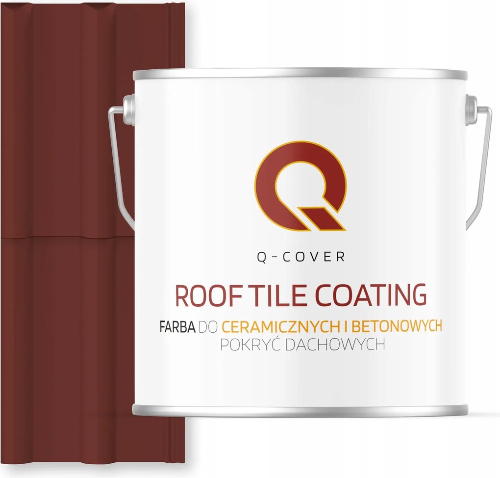 Kerámia Tetőfesték Beton Cseresznye Ral 3009 5L Fényes